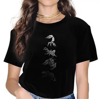 Мясная Женская одежда OddWorld с игровой графикой, женские футболки, винтажные Альтернативные Свободные топы, уличная одежда для девочек Kawaii