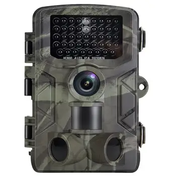 Высокочувствительная камера для охоты на диких животных с разрешением 1080P, Активируемая движением Камера безопасности IP66, Водонепроницаемая Дневная Ночная Охота