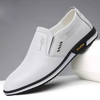 Брендовая кожаная обувь для мужчин, Дизайнерские лоферы, высококачественные мокасины для взрослых, мужская обувь для вождения, мужская обувь, мужская официальная обувь