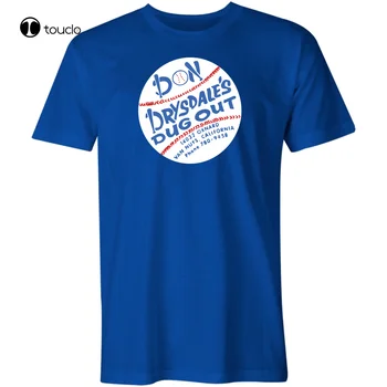 Dugout Дона Драйсдейла - Винтажная ресторанная футболка Унисекс S-3Xl Футболка На заказ aldult Teen Футболка унисекс с цифровой печатью