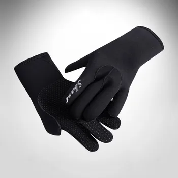 Неопреновые перчатки, перчатки для подводного плавания, перчатка для дайвинга в гидрокостюме, мужская, женская, детская, 3 мм гибкая противоскользящая термальная перчатка для серфинга на байдарках