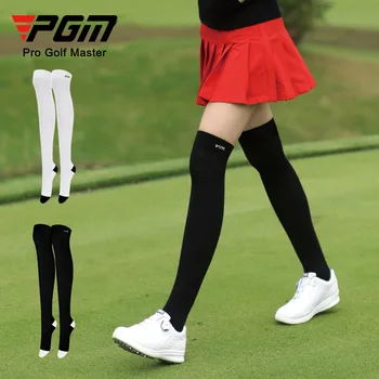Женские носки для гольфа PGM, женские летние спортивные чулки, дышащие, защищающие от пота, WZ015