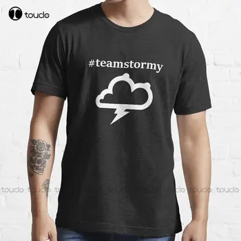 Дизайн Stormy Daniels с Дональдом Трампом - снова сделаем Америку штормовой #Teamstormy Незаменимая футболка на пуговицах Женский подарок на заказ