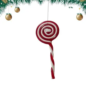 Украшения из конфет для рождественской елки, 2D украшения для рождественской елки, подвесной леденец, подарок на День благодарения, Рождество, Новый год, дом в помещении