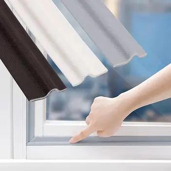 Многофункциональная самоклеящаяся уплотнительная лента для створчатого окна, двери, звукоизоляционная прокладка, защита от сквозняка, защита от ветра 1-40 м
