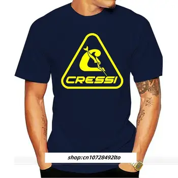 Новая футболка Cressi в стиле Ретро, Хипстерская Компания Scubaknitted, Удобная Ткань, Винтажная Мужская Футболка, Мужская Футболка, Одежда
