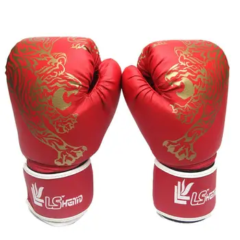 Боксерские перчатки из искусственной кожи для кикбоксинга, защитные перчатки для детей, Детские принадлежности для занятий боксом, детские Боксерские перчатки