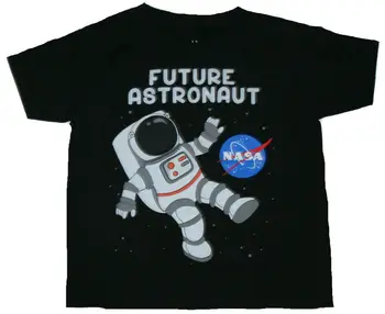 Черная футболка Hyper Space для мальчиков- будущих астронавтов - NWT
