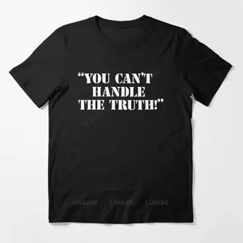 Пляжная мужская футболка модные футболки с принтом You Can't Handle The Truth Незаменимая футболка подростковая хлопковая футболка мужской летний топ