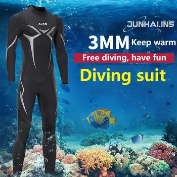 COD1.5mm/3mm Неопреновый гидрокостюм утолщенный теплый водолазный костюм для мужчин Идеально Подходит для плавания/Подводного плавания с аквалангом/Подводного плавания с маской и трубкой/Серфинга