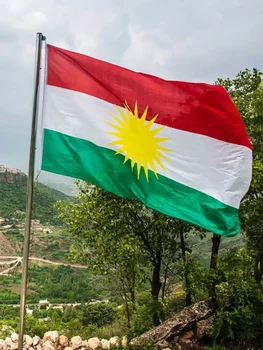 90x150 см Висит курдский Флаг Курдистана и домашний флаг с Баннами для украшения