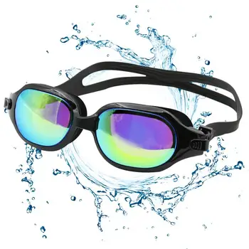 Противотуманные очки для плавания, очки для плавания с защитой от запотевания, очки для плавания для взрослых с четким видением для мальчиков и девочек, юниоров и молодежи